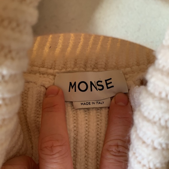 MONSE cutout high neck sweater - Picture 4 of 9